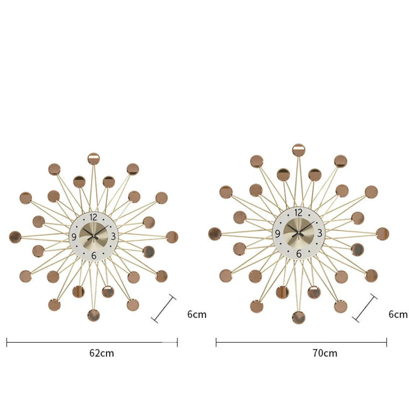 Дизайнерский настенный декор часы LaLume-KKK00286
