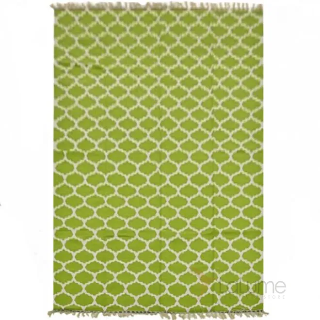 Ковер Ornament Cotton Green 100% хлопок от LaLume