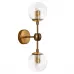 Бра Modo Sconce 2 Globes Gold