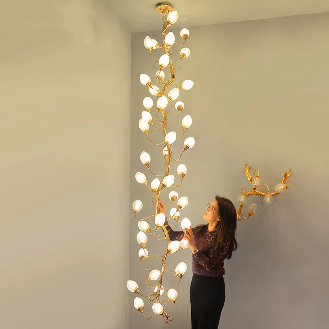 Потолочная люстра FLORENCE от ImperiumLoft