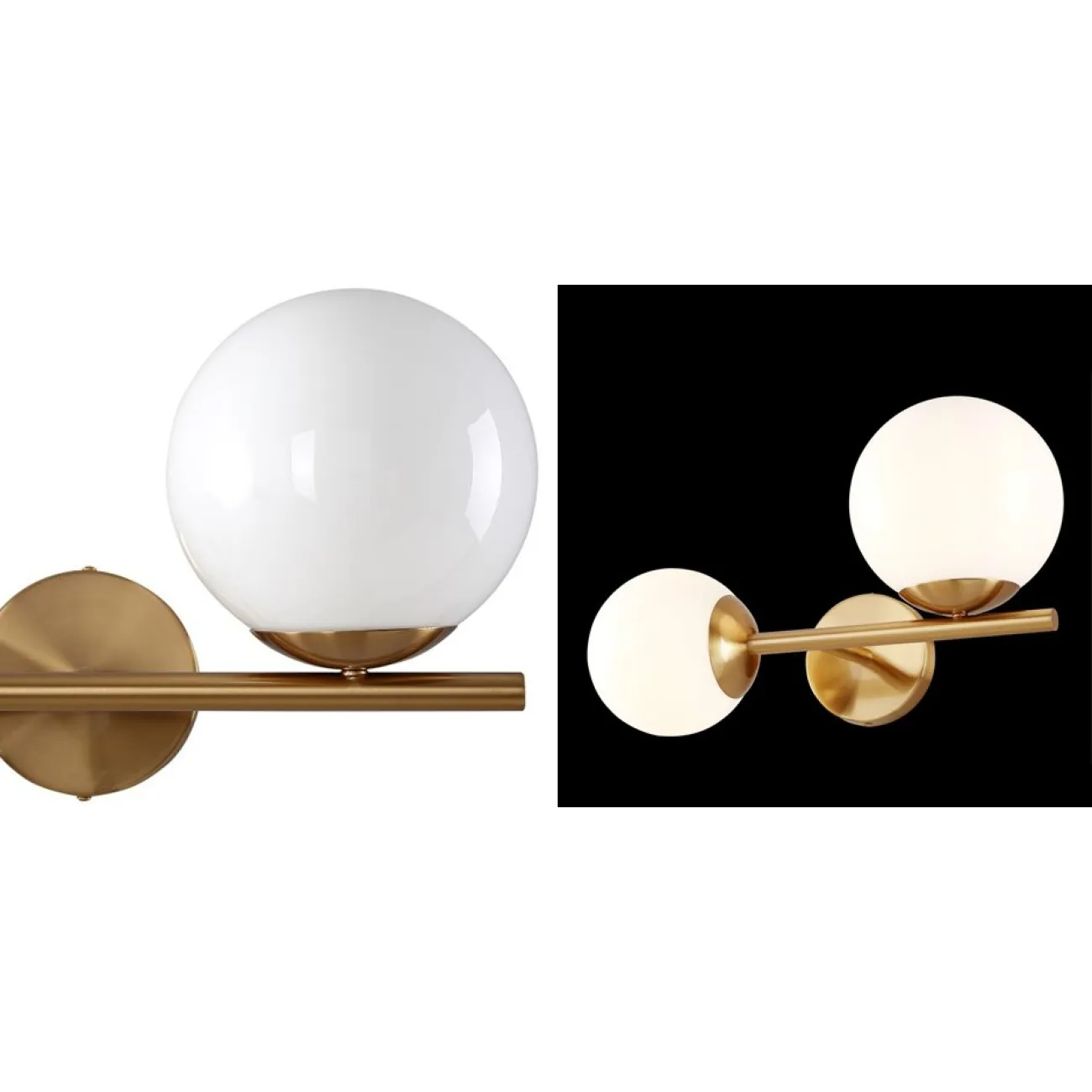 Бра Ball Top & Side Sconces