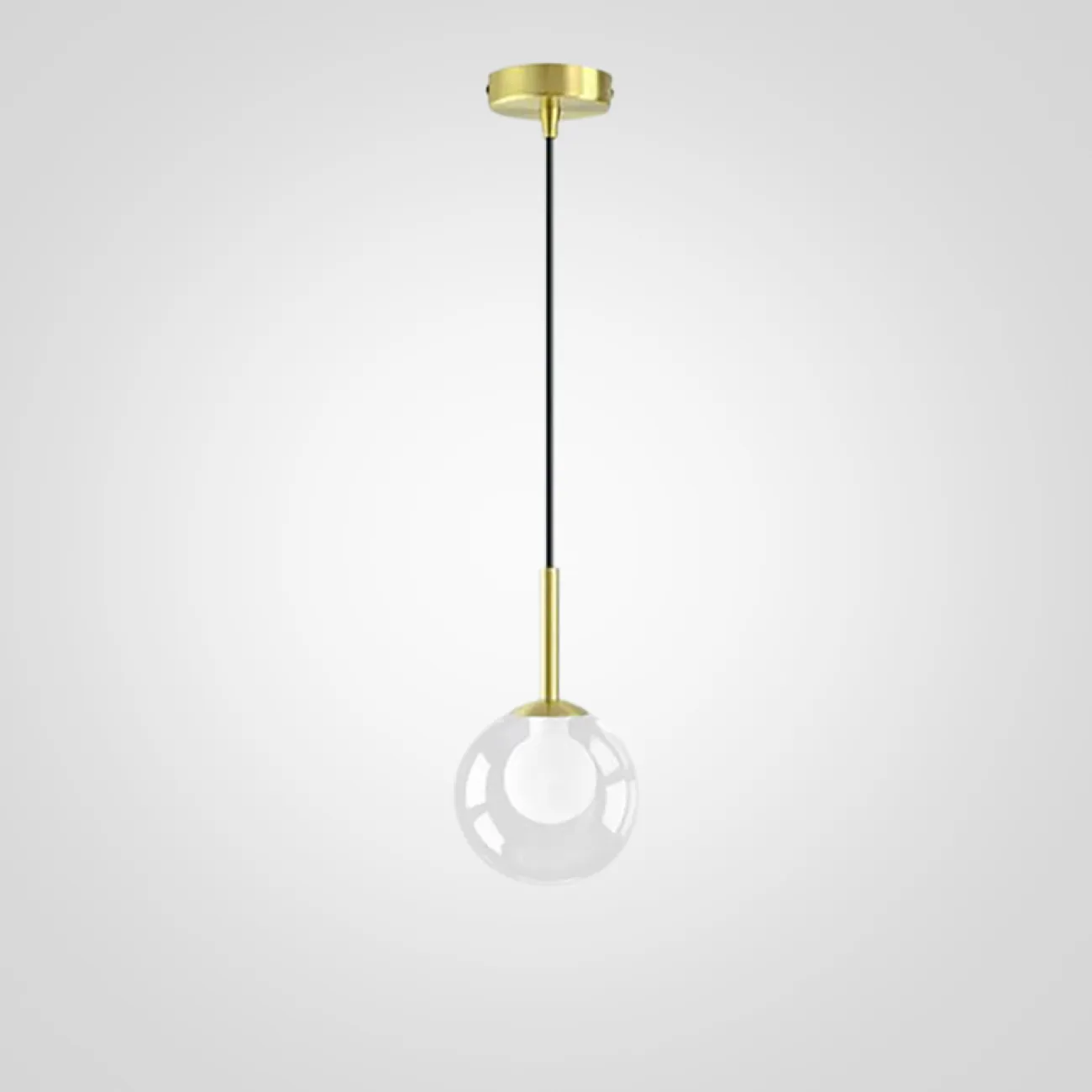 Подвесной светильник GLENN Clear/white от ImperiumLoft