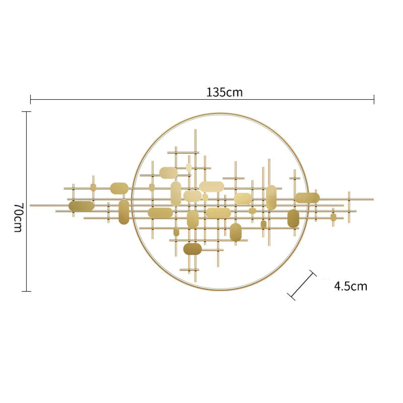 Дизайнерский настенный декор LaLume-KKK00302