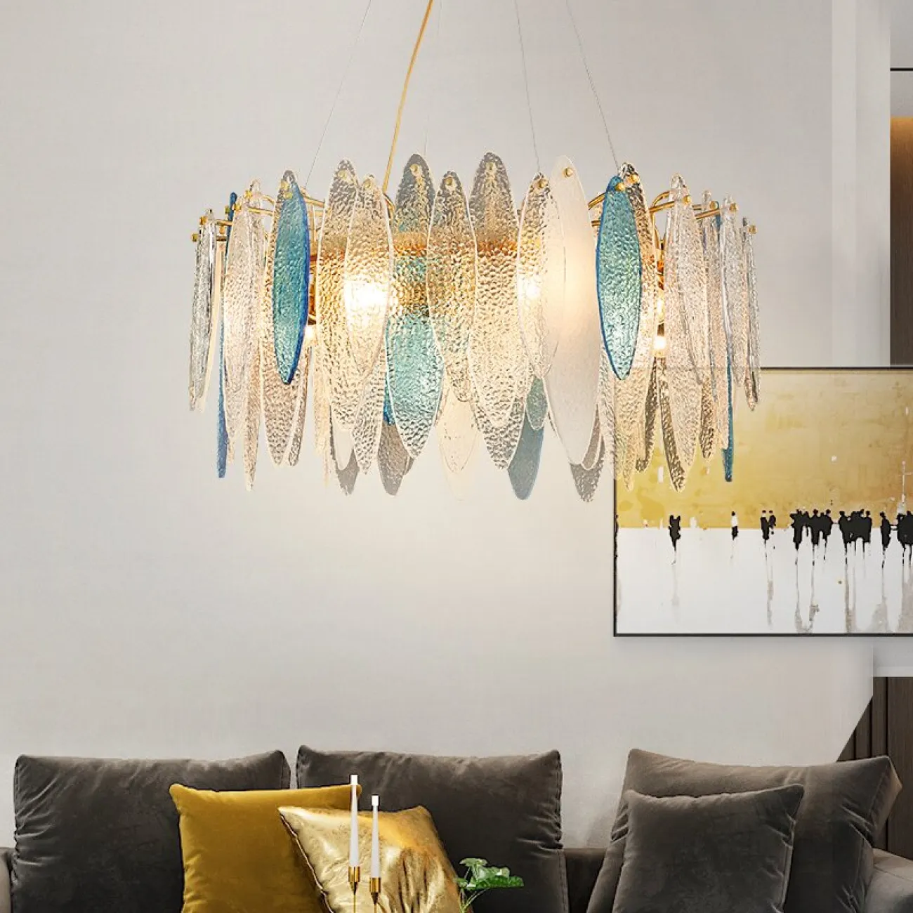 Кольцевая люстра RISSA-B R от ImperiumLoft