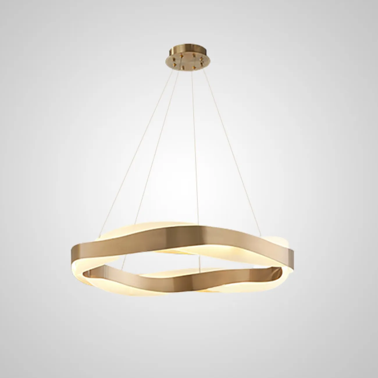 Подвесная люстра MALIKA D65 Brass от ImperiumLoft