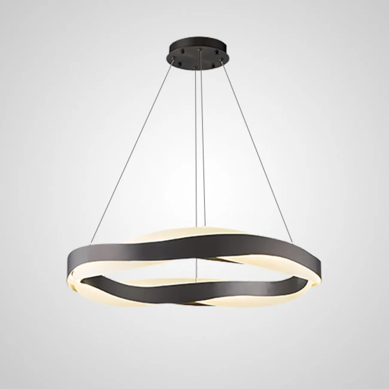 Подвесная люстра MALIKA D65 Black от ImperiumLoft