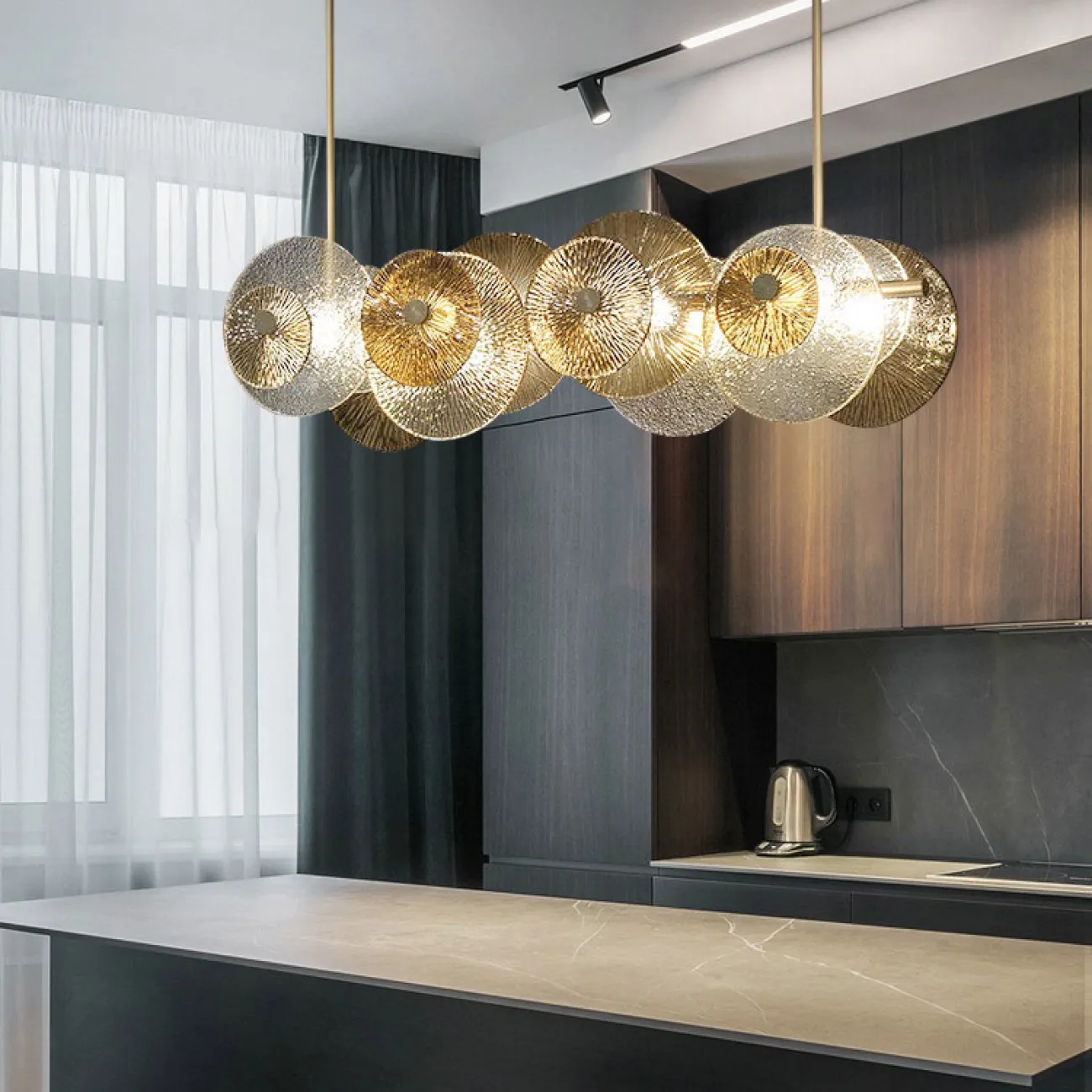 Потолочный светильник AGAPI LONG от ImperiumLoft