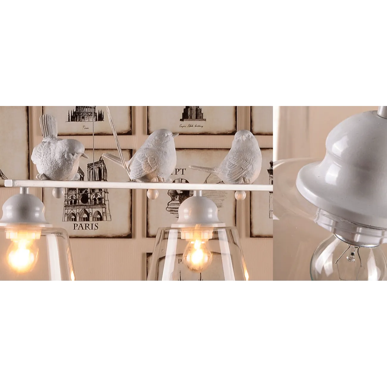 Подвесной светильник Provence Bird Pendant Line 3 от LaLume Подвесной светильник Provence Bird Pendant Line 3 от LaLume