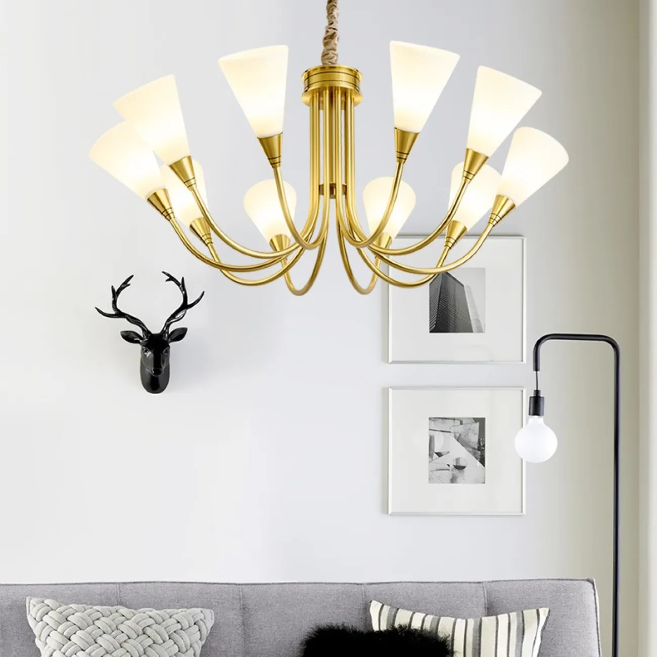 Подвесная люстра ELISABETH D98 от ImperiumLoft Подвесная люстра ELISABETH D98 от ImperiumLoft