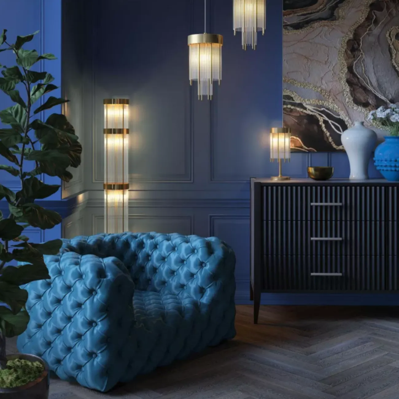 Торшер ABUR FL от ImperiumLoft