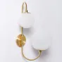 Бра Gooseneck Pelle wall Lamp от ImperiumLoft