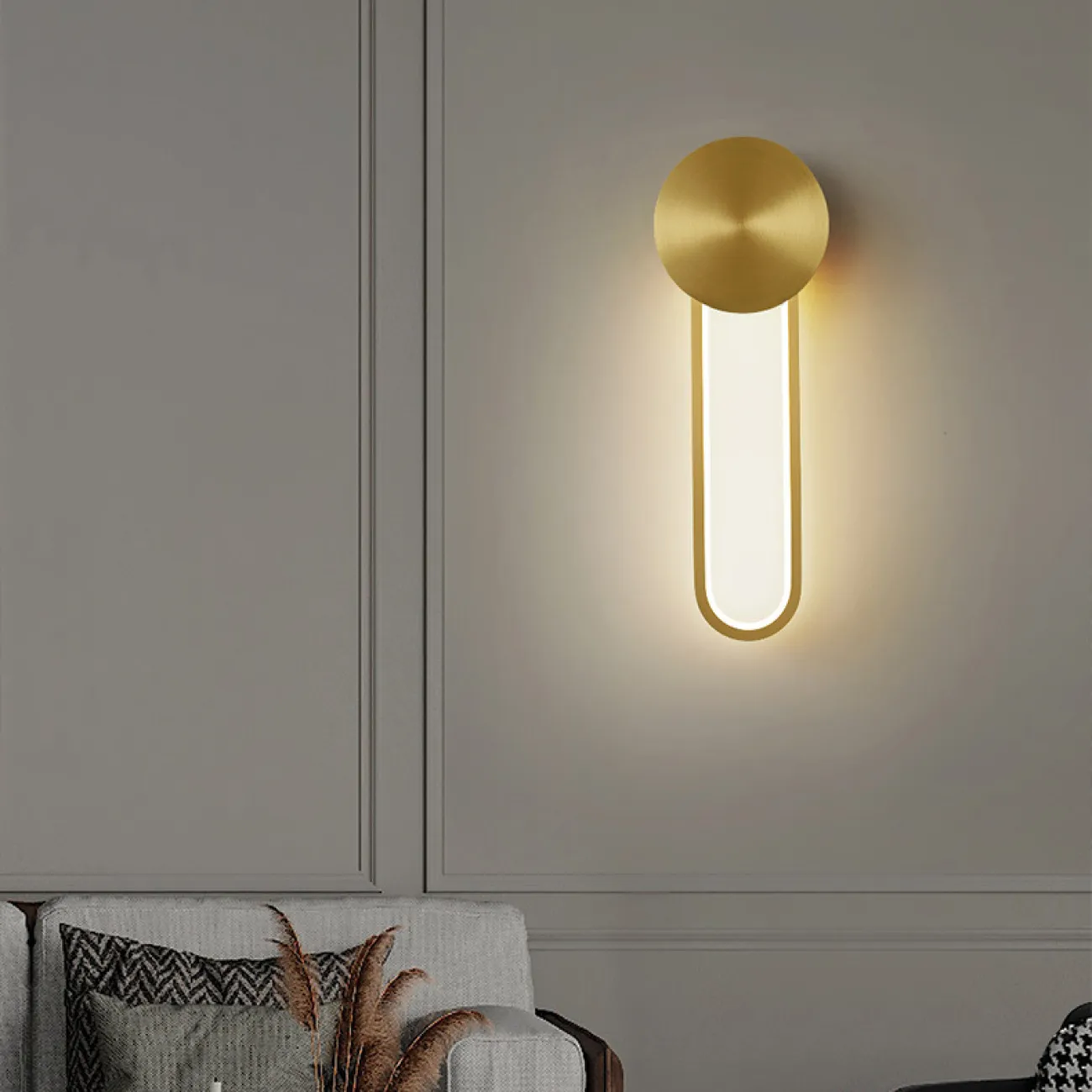 Настенный светильник HEIDY A Brass от ImperiumLoft