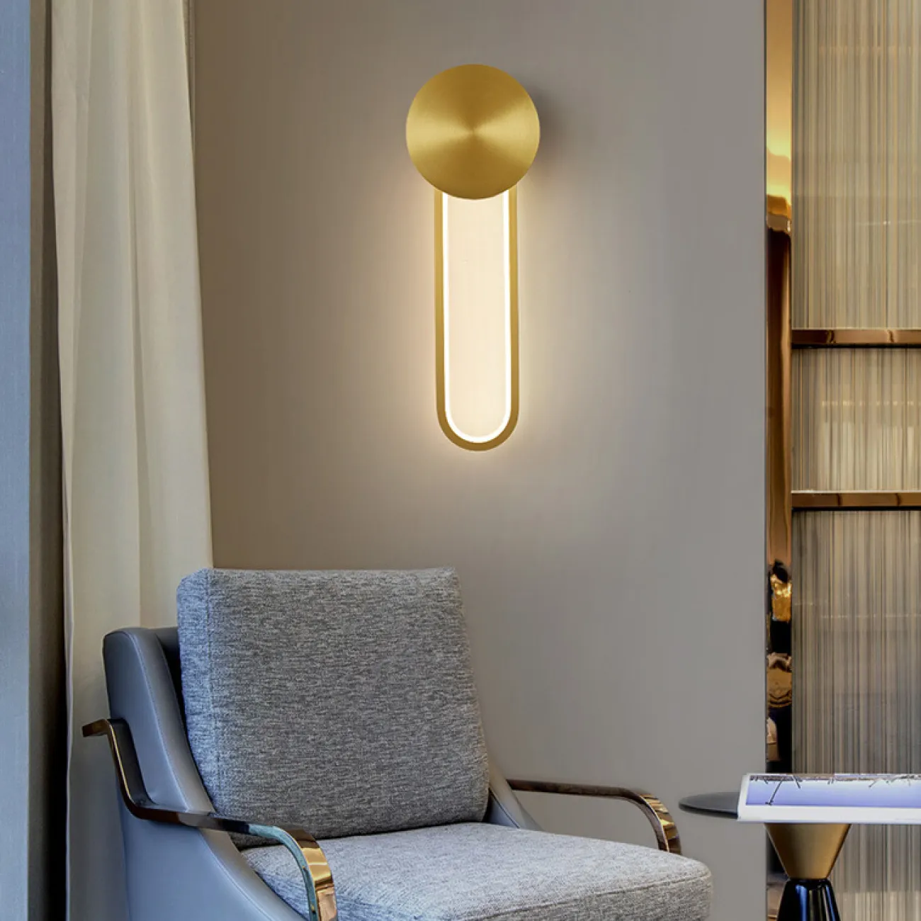 Настенный светильник HEIDY A Brass от ImperiumLoft