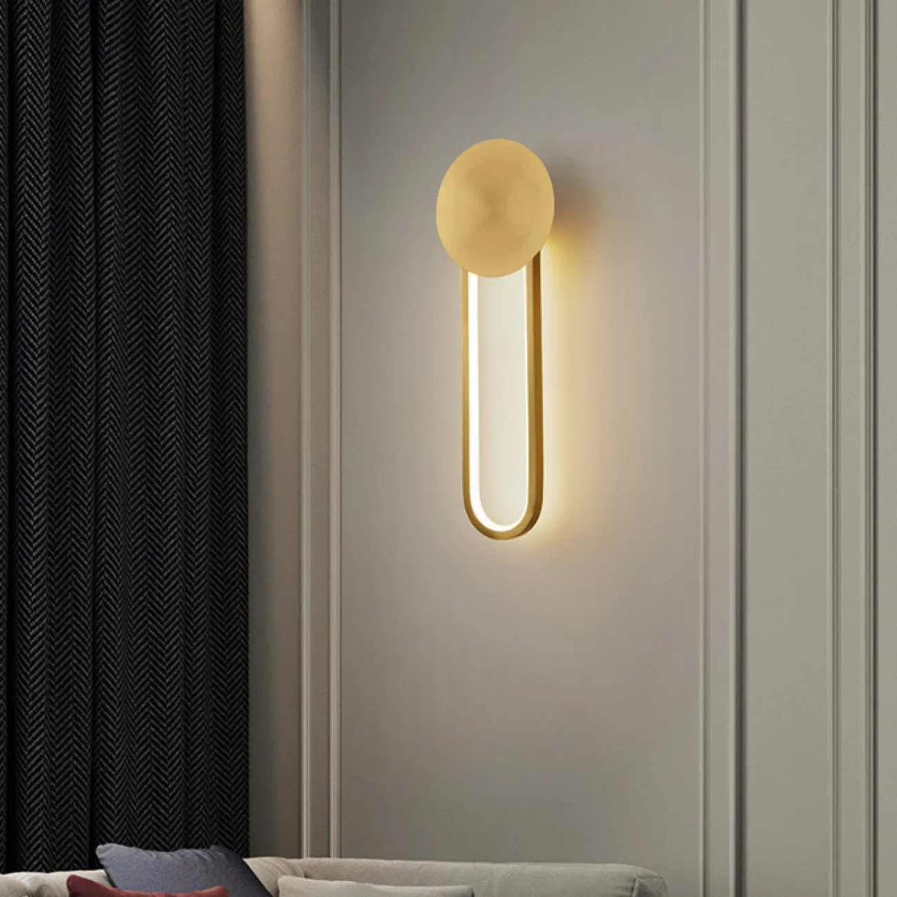 Настенный светильник HEIDY A Brass от ImperiumLoft