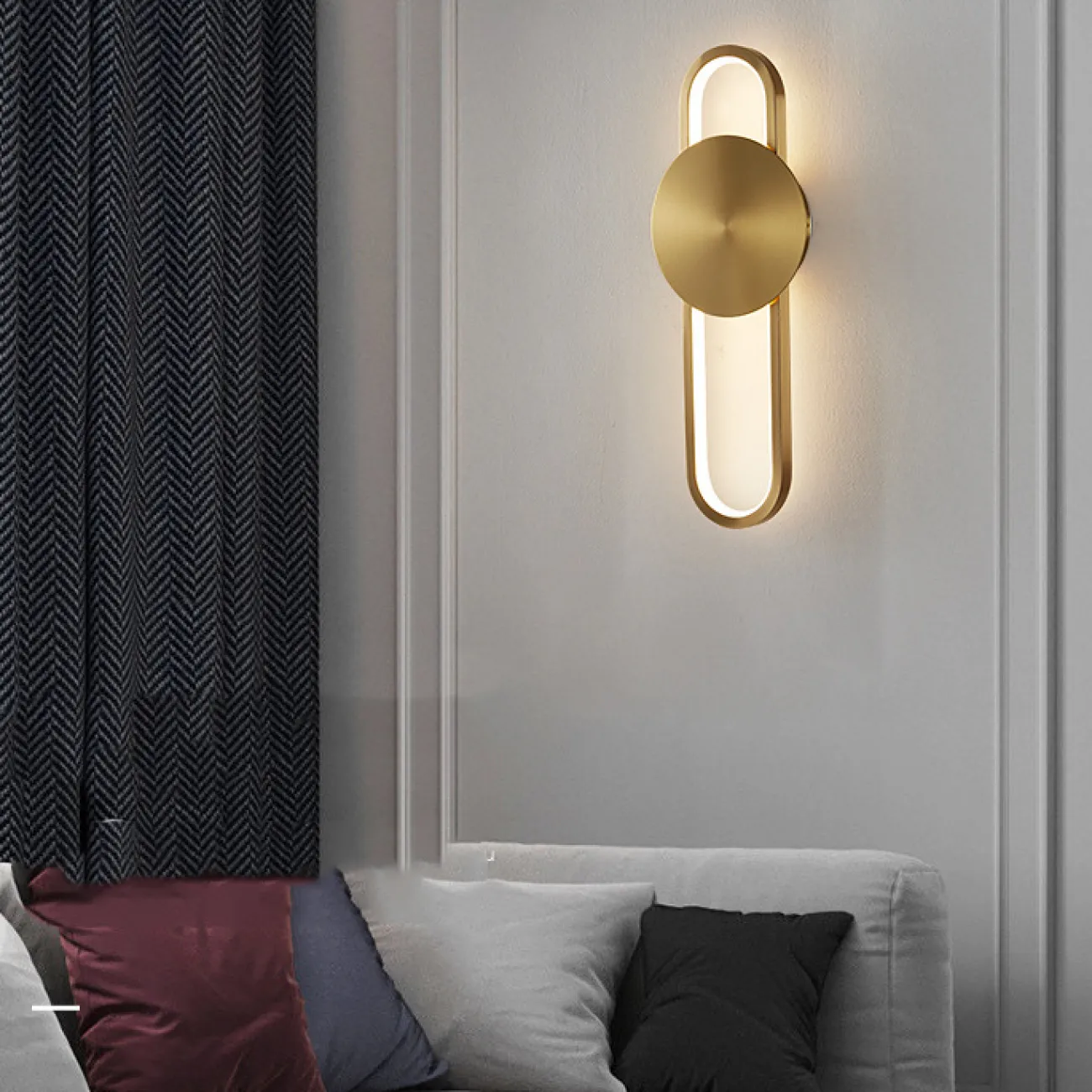 Настенный светильник HEIDY A Brass от ImperiumLoft