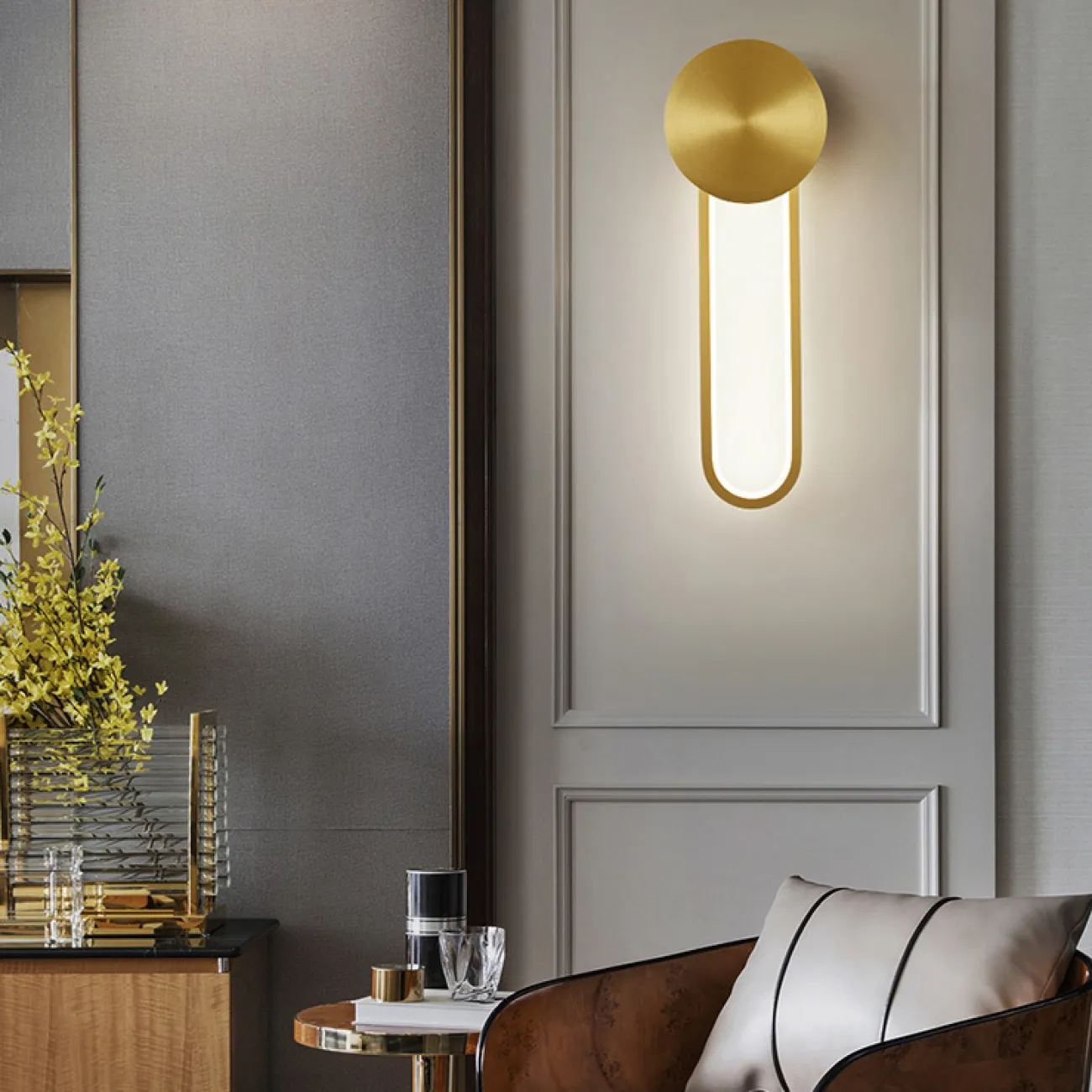 Настенный светильник HEIDY A Brass от ImperiumLoft