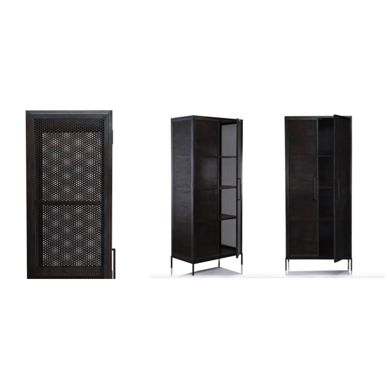 Шкаф Industrial Loft Dark Metal Tali Cabinet от LaLume