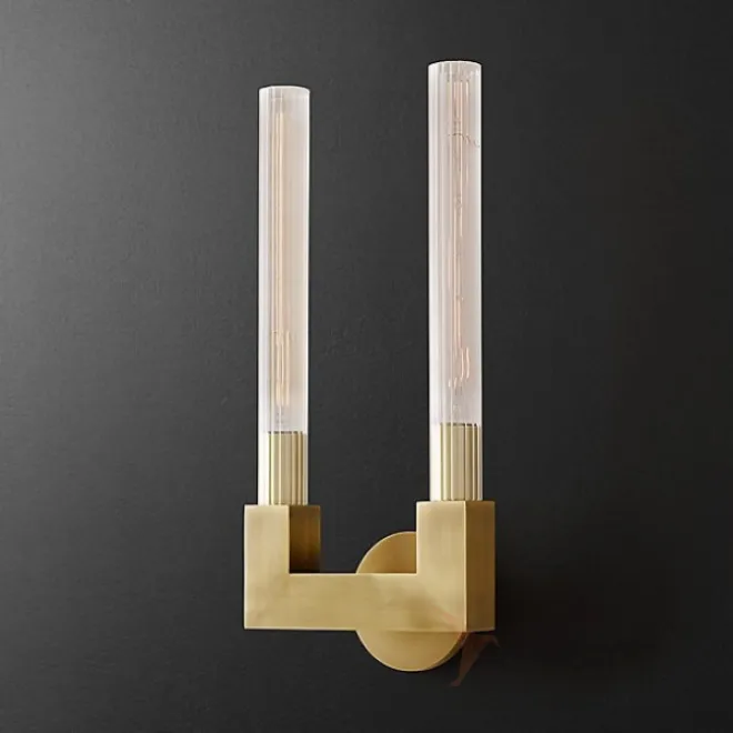 Бра RH CANNELLE wall lamp DOUBLE Sconces от ImperiumLoft Бра RH CANNELLE wall lamp DOUBLE Sconces от ImperiumLoft