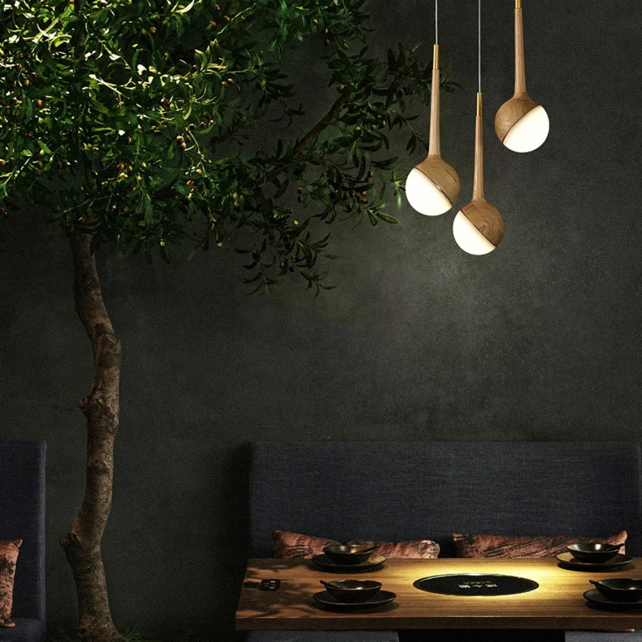 Комбинация светодиодных светильников AGNIS MORE от ImperiumLoft