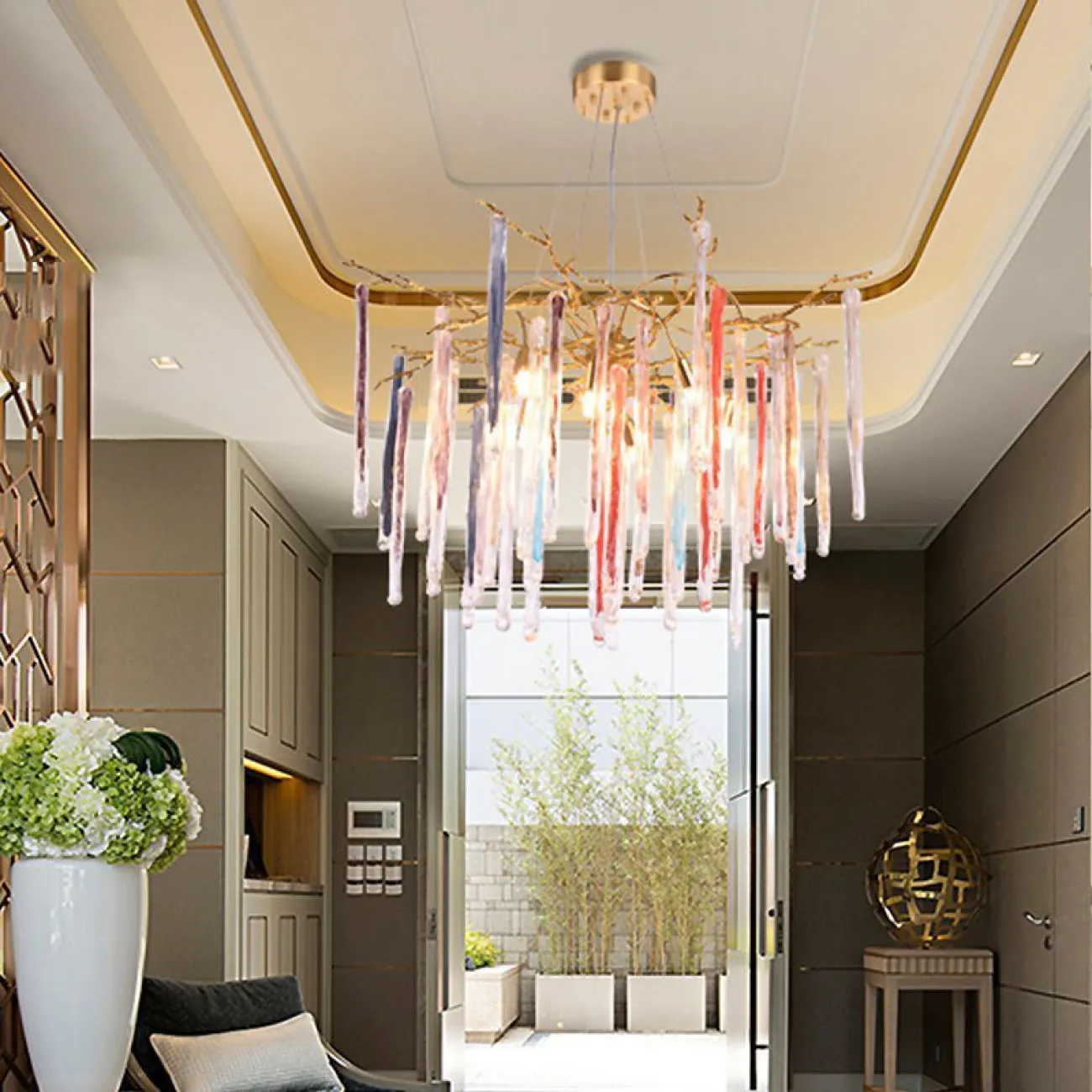 Подвесная люстра VENETA 8 от ImperiumLoft