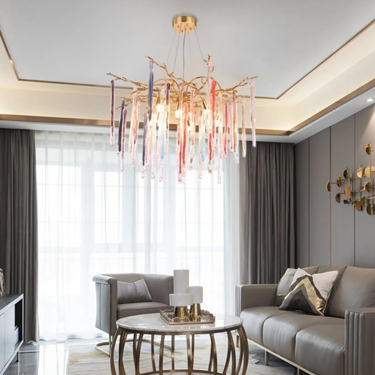 Подвесная люстра VENETA 6 от ImperiumLoft