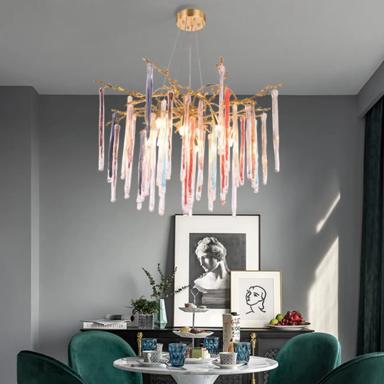 Подвесная люстра VENETA 6 от ImperiumLoft