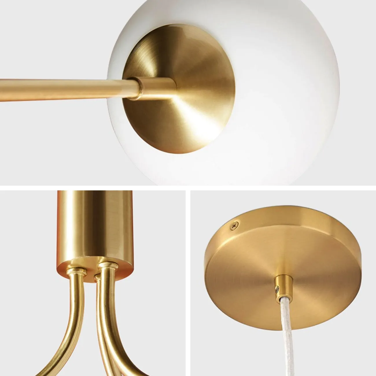 Подвесная люстра DANNA D90 Brass от ImperiumLoft