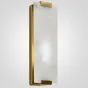 Бра Marble Rectangle Wall Lamp Brass от ImperiumLoft