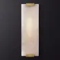 Бра Marble Rectangle Wall Lamp Brass от ImperiumLoft