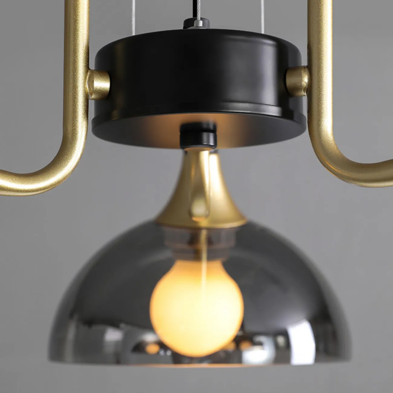 Подвесная люстра AMANDA D68 Amber от ImperiumLoft