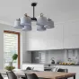 Потолочная люстра на штанге EVEN 8 Olive от ImperiumLoft
