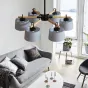 Потолочная люстра на штанге EVEN 8 Olive от ImperiumLoft