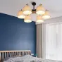 Потолочная люстра на штанге EVEN 8 Olive от ImperiumLoft