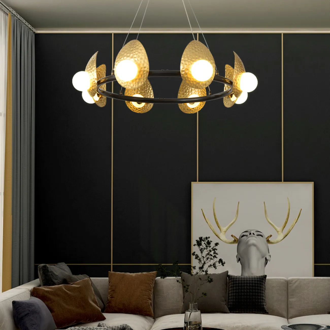 Подвесная люстра SIRIANN CH D100 от ImperiumLoft