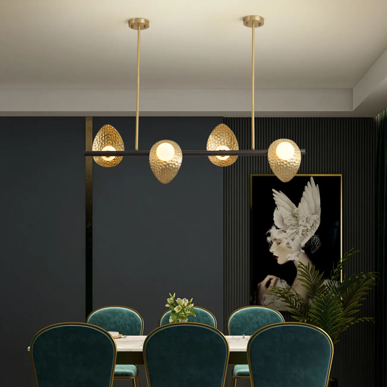 Подвесная люстра SIRIANN CH D100 от ImperiumLoft