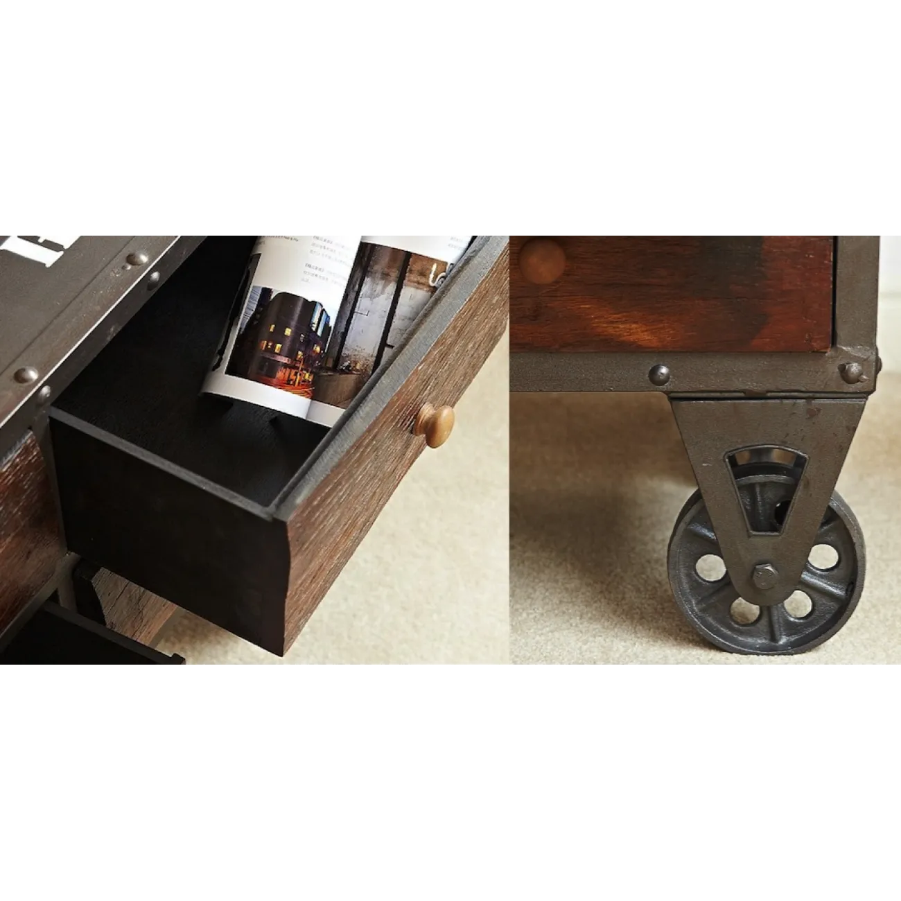 Комод Rolling Loft Industrial от LaLume