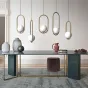 Подвесной светильник Matthew McCormick hoop 40 Chrome MILA Pendant от ImperiumLoft