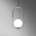 Подвесной светильник Matthew McCormick hoop 40 Chrome MILA Pendant