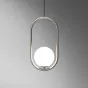 Подвесной светильник Matthew McCormick hoop 40 Black MILA Pendant от ImperiumLoft