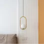 Подвесной светильник Matthew McCormick hoop 50 Gold MILA Pendant от ImperiumLoft