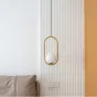 Подвесной светильник Matthew McCormick hoop 50 Chrome MILA Pendant от ImperiumLoft