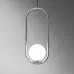 Подвесной светильник Matthew McCormick hoop 40 Chrome MILA Pendant