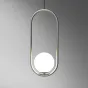 Подвесной светильник Matthew McCormick hoop 40 Black MILA Pendant от ImperiumLoft