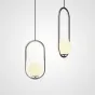 Подвесной светильник Matthew McCormick hoop 40 Chrome MILA Pendant от ImperiumLoft