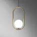 Подвесной светильник Matthew McCormick hoop 40 Black MILA Pendant