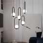 Подвесной светильник Matthew McCormick hoop 50 Chrome MILA Pendant от ImperiumLoft