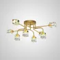 Потолочная люстра MICHAL L4 Brass от ImperiumLoft