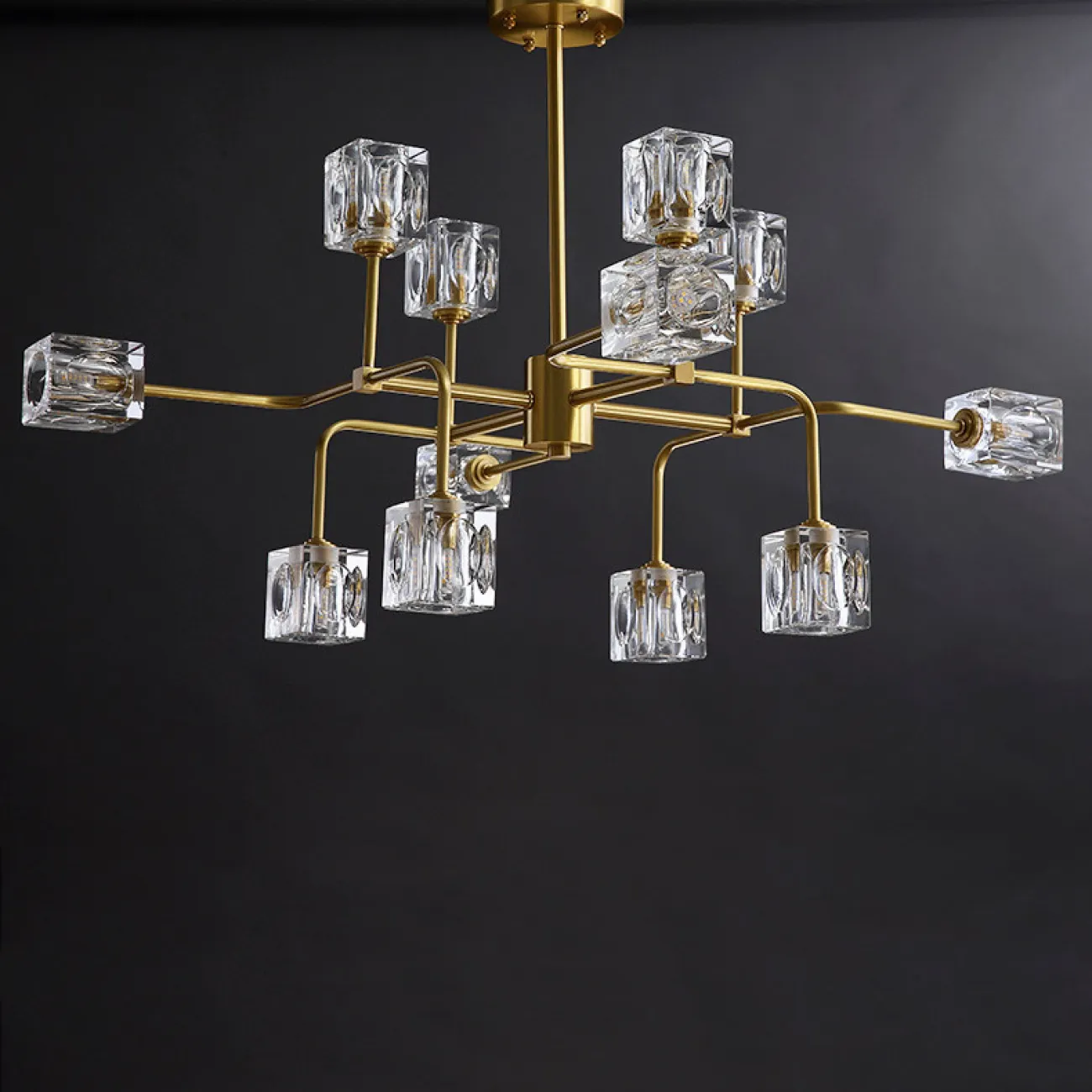 Потолочная люстра MICHAL L4 Brass от ImperiumLoft