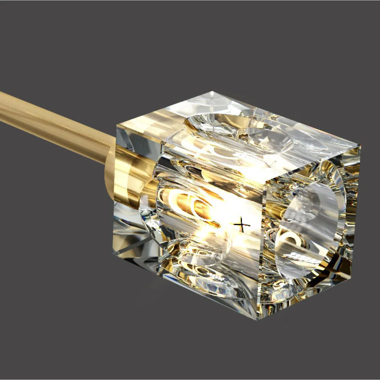 Потолочная люстра MICHAL L4 Brass от ImperiumLoft Потолочная люстра MICHAL L4 Brass от ImperiumLoft