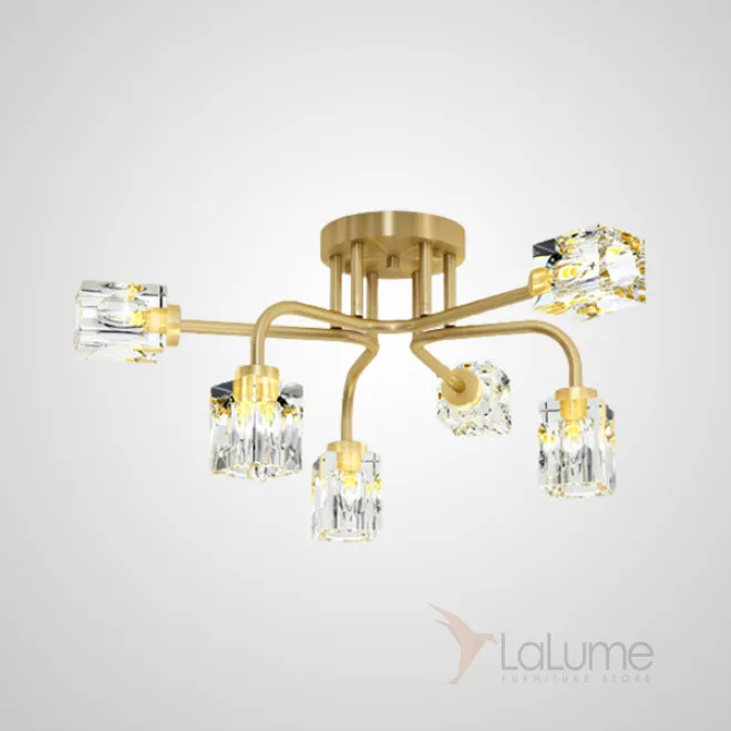 Потолочная люстра MICHAL L6 Brass от ImperiumLoft